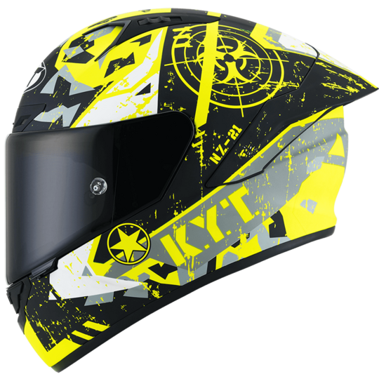 KYT - NZ-RACE / Blazing Matt Yellow
